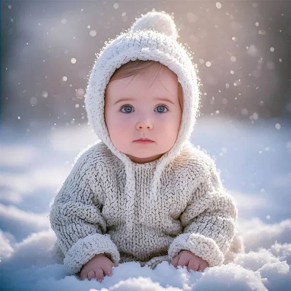 Softly lit photo with warm rosy undertones and clean bright whites created using Baby Blush Lightroom Presets.