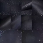 Black Glitter Dust Background