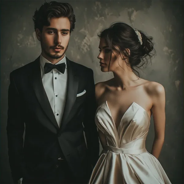 High-resolution wedding photography demonstrating bright airy tones and luminous ambient warmth via Bright Wedding PS Action.