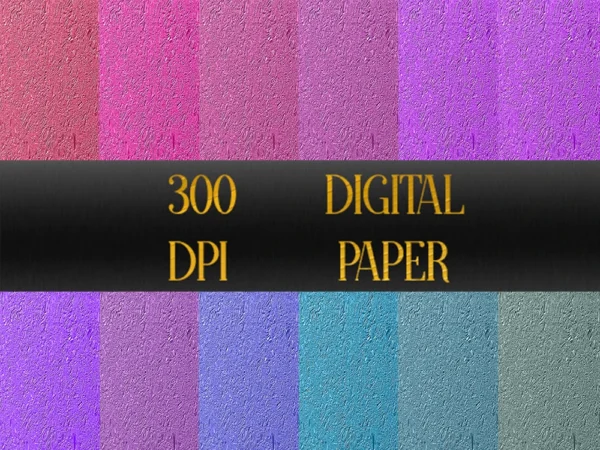 Purple&Blue Aluminium Foil Digital Paper