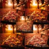 Muted autumn color grading and soft warm effect created with Calming Autumn Photoshop Action.