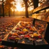 Muted autumn color grading and soft warm effect created with Calming Autumn Photoshop Action.