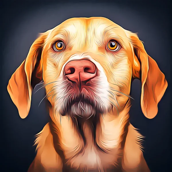 Cartoon Photoshop Action effect transforming a real photo into a vibrant, comic book illustration.