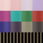 Colorful Gold Stripes Pattern