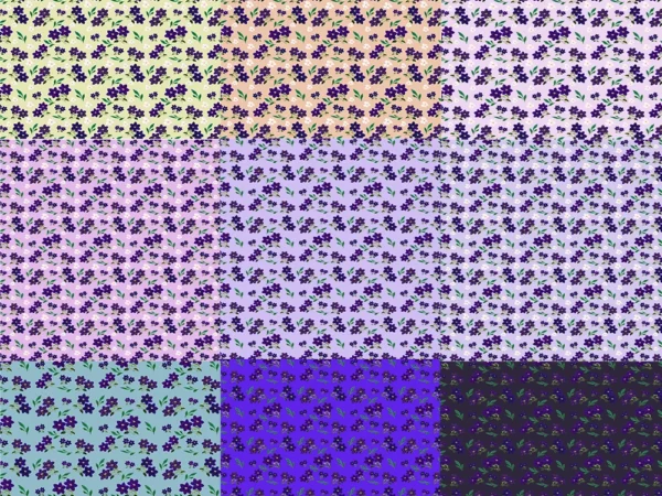 Floral Dramatic Pattern