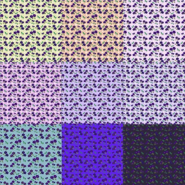 Floral Dramatic Pattern