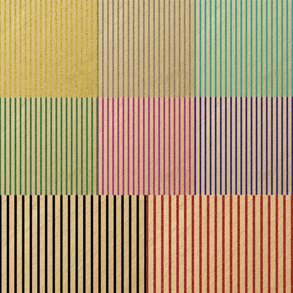Glitter Stripes Pattern