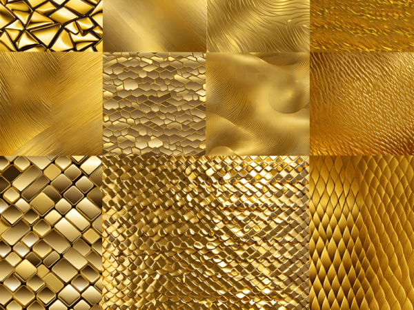 Gold Print Texture Design