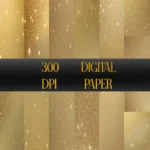 Gold Pixie Dust Background