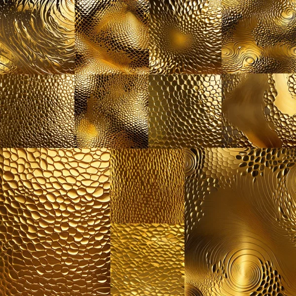 Gold Print Texture