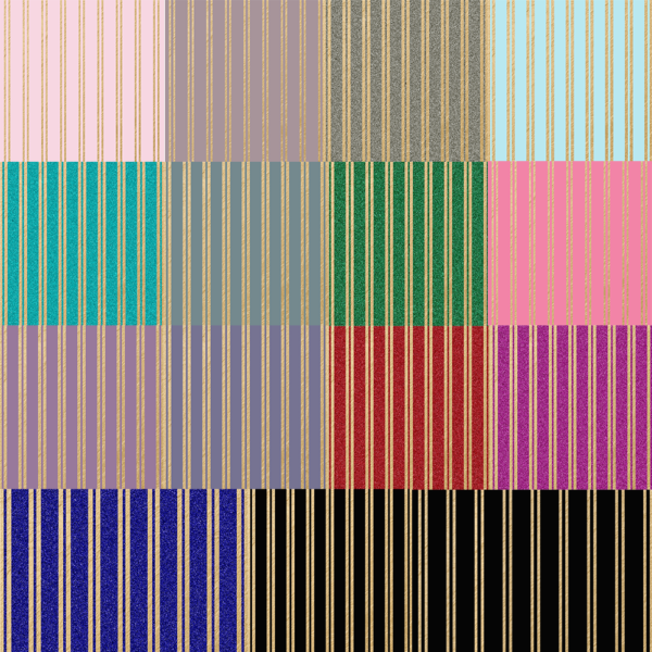 Gold Stripes Pattern