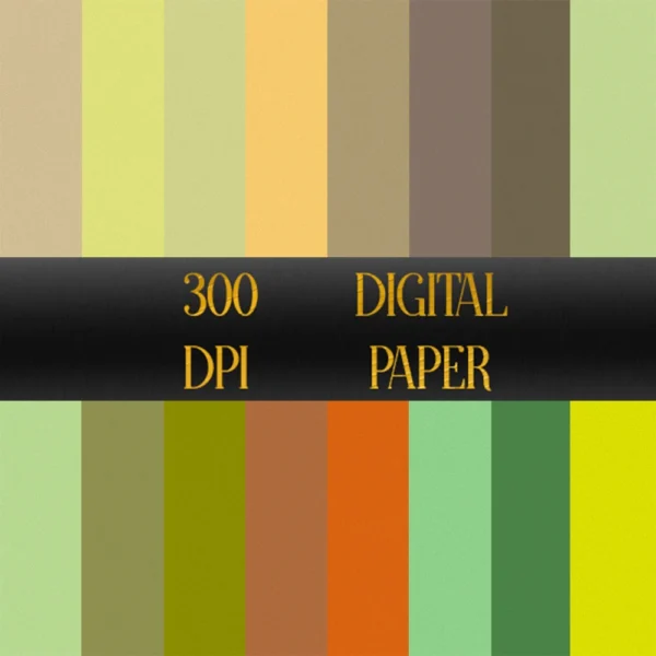 Green & Yellow Linen Fabric Texture