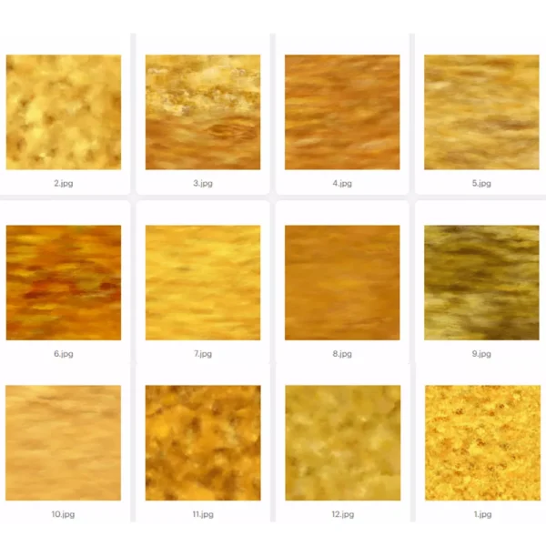 Impressionist Gold Background
