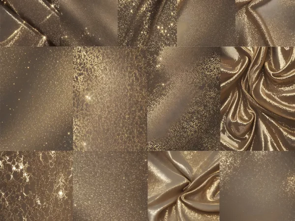 BloomCatB Luxury Bronze Sparkle Textures