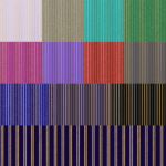 Mystic Glow Stripes Pattern
