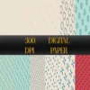 Pastel Geometrical Shapes Background