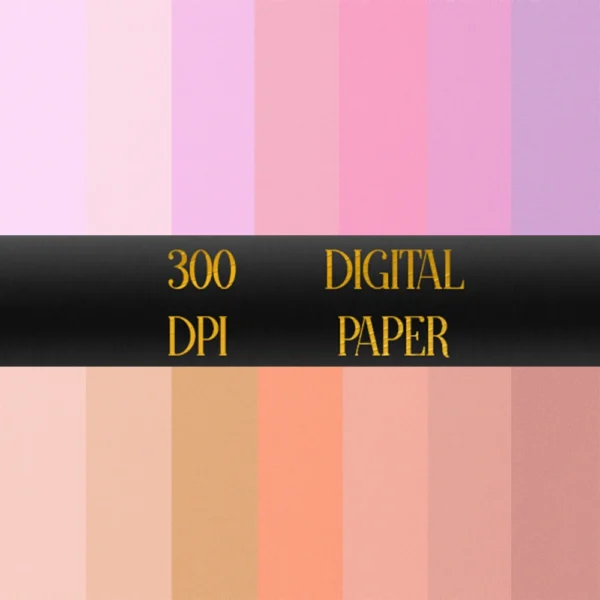Pink & Beige Linen Fabric Texture