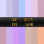Pink & Blue Linen Fabric Texture