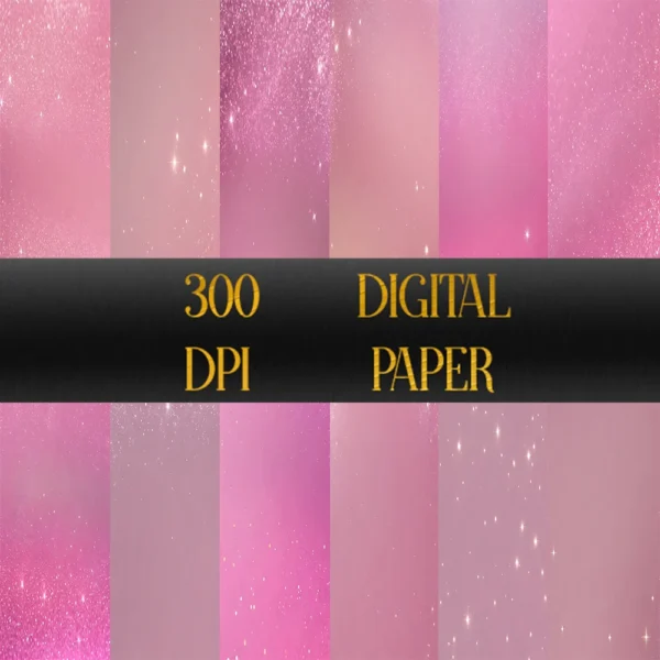 Pink Pixie Dust Background
