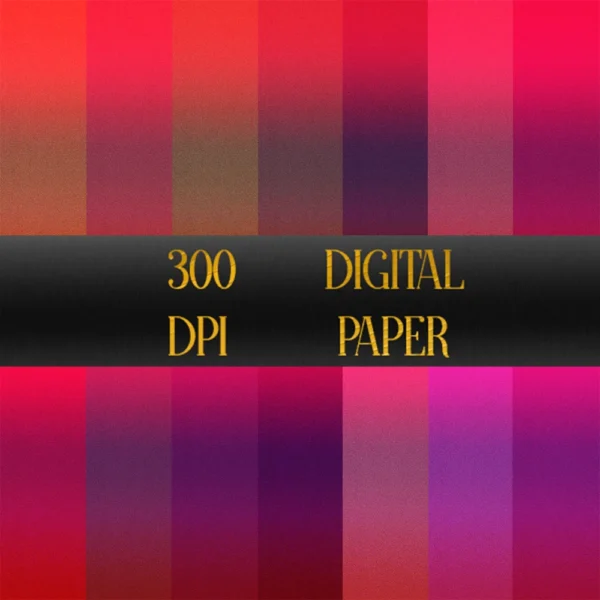 Red & Pink Glow Metallic Background