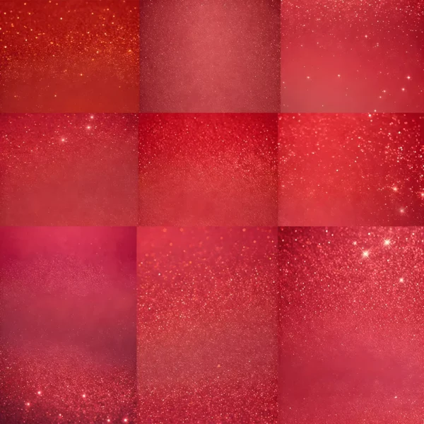 Red and Gold Dust Glitter Background