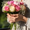 Romantic Wedding Lightroom Presets applied for soft warm tones and elegant color balance.
