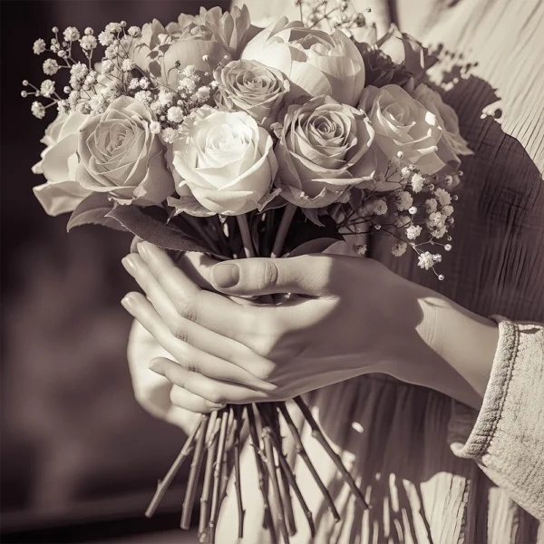 Romantic Wedding Lightroom Presets applied for soft warm tones and elegant color balance.
