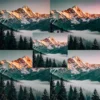 Seasons Collection Photoshop Action bundle featuring 5 unique photography color grading effects.