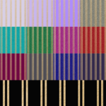 Shiny Gold Stripes Pattern