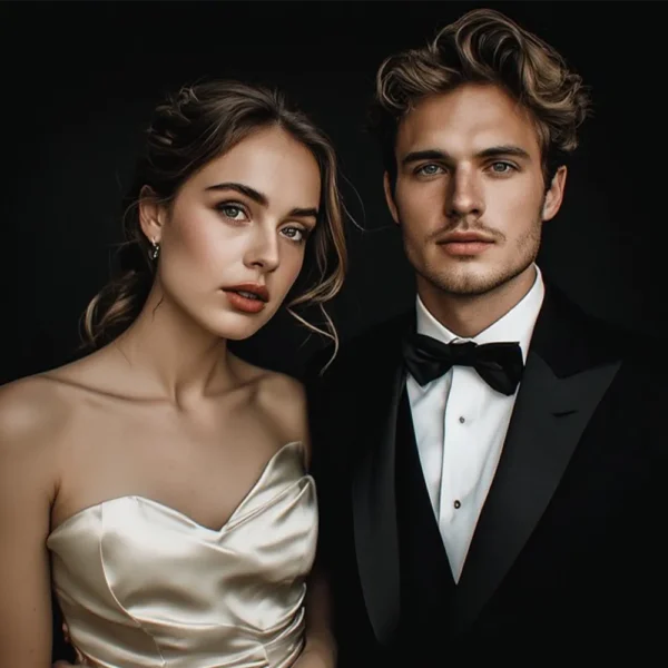 High-resolution wedding photography demonstrating elegant pastel tones and soft light diffusion via Soft Wedding PS Action.