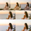Professional aesthetic photo color toning applied using Soothing Colors PS action.