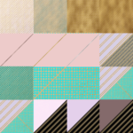 Abstract Diagonal Stripes Pattern Design