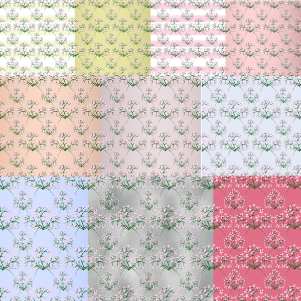 Floral Pastel Pattern Design