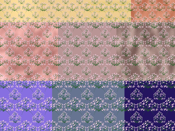 Floral Romantic Pattern Design