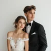 Professional bridal photo editing tones applied using Unforgettable Wedding PS action.